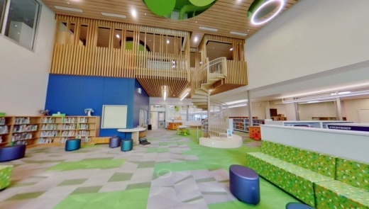 After a 5 million construction project to modernize the campus and increase capacity, Doss Elementary School welcomed students back on Oct. 5. (Courtesy Austin ISD)