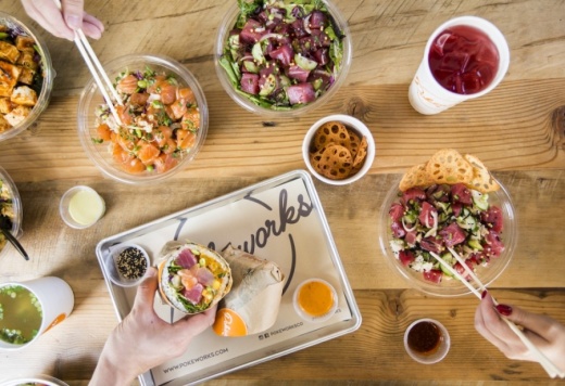 Pokeworks offers customizable poke bowls, burritos and salads. (Courtesy Pokeworks)