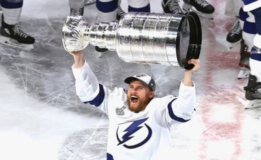 Plano native Blake Coleman's goal against the Dallas Stars in the Stanley Cup Finals helped lead the Tampa Bay Lightning to its second Stanley Cup and its first in 16 years, according to National Hockey League reports. (Courtesy city of Plano)