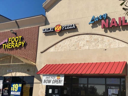 A third ZaLat Pizza location has opened in Plano. (Makenzie Plusnick/Community Impact Newspaper)