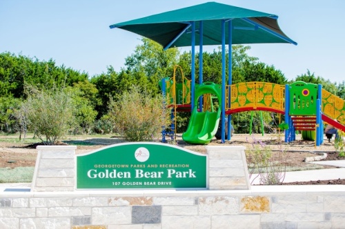 The 2.7-acre Golden Bear Park is located in the Berry Creek neighborhood. (Courtesy city of Georgetown)