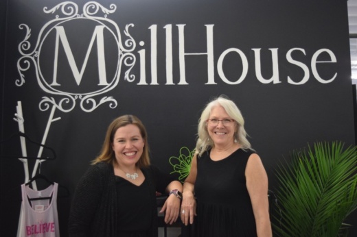 MillHouse co-founders Beth and Carol Beck are celebrating the one-year anniversary of the space.  (Emily Davis/Community Impact Newspaper)