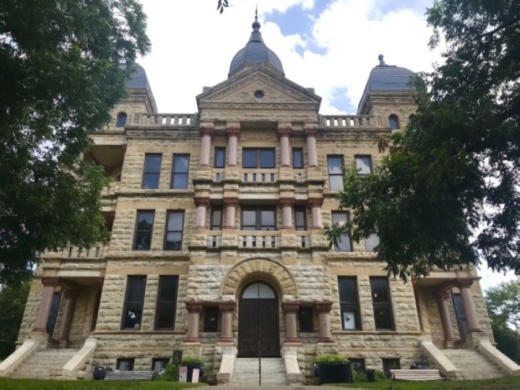 Denton County Commissioners Court on Oct. 13 met virtually after learning one of its members tested positive for COVID-19. (Community Impact Staff)