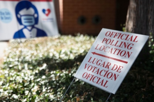 The number of ballots cast in Denton County during the first two days of early voting was nearly double that of 2016. (Liesbeth Powers/Community Impact Newspaper)