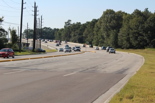 The addition of a bridge and around 3 miles of widened lanes on Rayford Road was the largest Precinct 3 bond project. (Ben Thompson/Community Impact Newspaper)