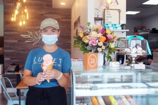 Nelia Shehaj baked out of her home for four years prior to opening her first storefront in October 2019. (Hannah Zedaker/Community Impact Newspaper)