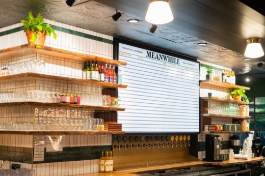 Meanwhile Brewing Co.'s bar will offer mixed cocktails as well as beer. (Courtesy Meanwhile Brewing Co.)