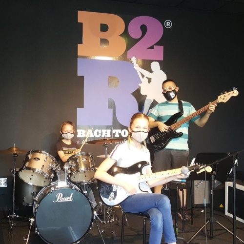 Students take the stage at Bach to Rock Music School, which is opening a new location in McKinney. (Courtesy Bach to Rock)
