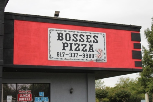The Bosses Pizza franchise in Keller has permanently closed. There are other locations of the restuarant in the area, including one in Fort Worth. (Sandra Sadek/Community Impact Newspaper)