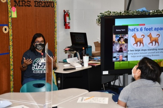 Cy-Fair ISD reopened for virtual and in-person classes Sept. 8. (Courtesy Cy-Fair ISD)