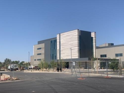 Banner Ocotillo Medical Center, Chandler's newest hospital, is scheduled to open Nov. 2, Chief Operating Officer Nate Shinagawa said. (Alexa D'Angelo/Community Impact Newspaper)