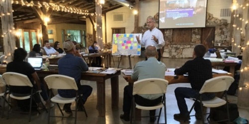 The TMMP project team conducted a workshop with Buda City Council on May 14, 2019 to discuss relevant transportation issues at the onset of the plan's development. (Courtesy city of Buda)