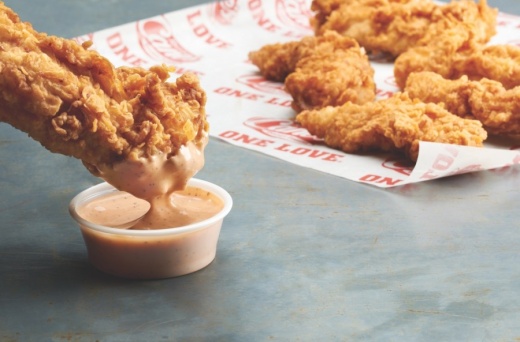 Raising Cane's opened in September at The Grid in Stafford. (Courtesy Raising Cane's)