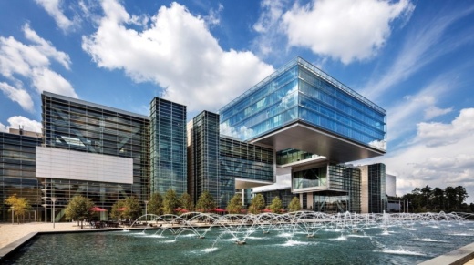 ExxonMobil's Houston campus opened in Springwoods Village in 2014. (Courtesy ExxonMobil)