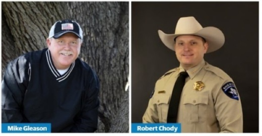 Williamson County Sheriff Robert Chody and opponent Mike Gleason will appear on the Nov. 3 ballot. (Community Impact staff)