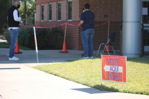 Voting was held at several locations throughout Montgomery County. (Andy Li/Community Impact Newspaper)