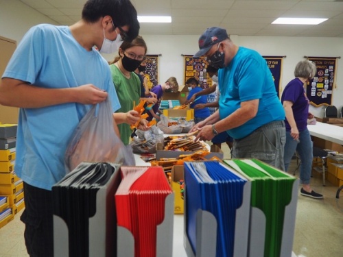 Houston Cy-Fair Lions Club partners with local youth organizations to serve the community. (Courtesy Houston Cy-Fair Lions Club)