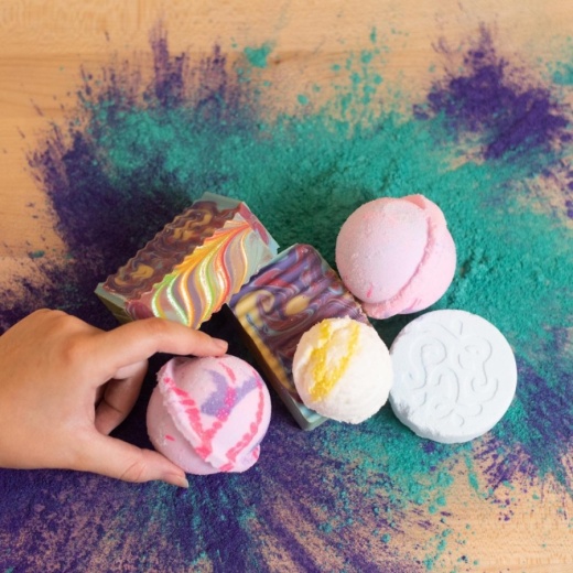 The shop is planning a December opening date at The Shops at Highland Village. (Courtesy Buff City Soap)