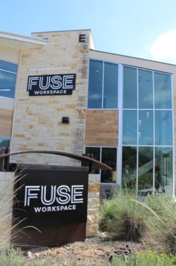 FUSE Workspace is a 30,000-square-foot coworking facility that opened Oct. 1. (Brian Perdue/Community Impact Newspaper)