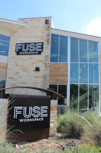 FUSE Workspace offers a collaborative working environment in its “coworking cafe," which includes a $28,000, all-you-can-drink gourmet coffee bot. (Courtesy FUSE Workspace)