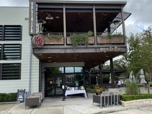 Upstairs Bar and Lounge reopened Nov. 2. (Hunter Marrow/Community Impact Newspaper)
