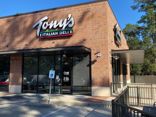 The new location will feature an in-store dining room, an outdoor patio and a drive-thru for pickup only. (Courtesy Tony's Italian Delicatessen)