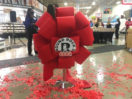 Some major changes were unveiled at the H-E-B Round Rock location Nov. 19. (Claire Ricke/Community Impact Newspaper)