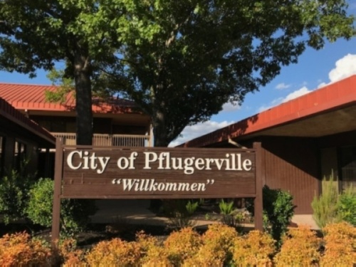 Pflugerville City Council approved on first reading an annexation request for 160 acres of land for uses that include the operations of Republic National Distributing Company, a wines and spirits distributor. (Kelsey Thompson/Community Impact Newspaper)