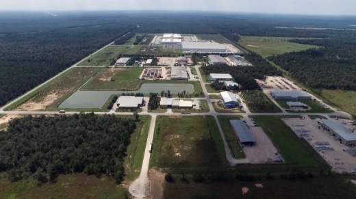 The East Montgomery County Industrial Park off Gene Campbell Road will welcome the Lowe's Distribution Center in July. (Courtesy East Montgomery County Improvement District)