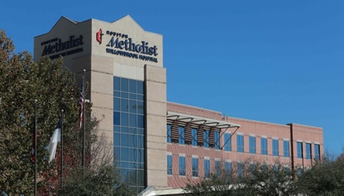 The full-service, acute-care hospital first opened in December 2000. (Courtesy Houston Methodist Willowbrook Hospital) 