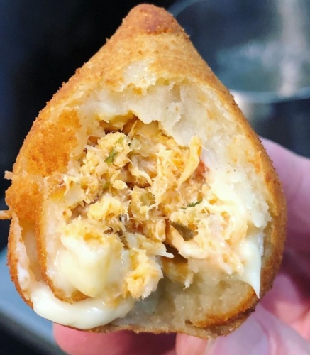 Yummy Chef sells vegan delicacies, including coxinha, through its online store. (Courtesy Yummy Chef)