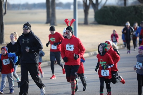 To avoid the crowded race routes of past years, NISD will let participants run the Reindeer Romp anywhere they want through Dec. 12. (Courtesy Northwest ISD)