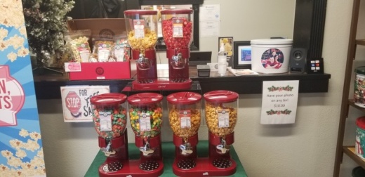 Snacktime Express sells over 40 flavors of gourmet popcorn. (Courtesy Snacktime Express)