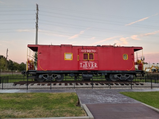 The railroad museum is located at 201 S. Elm. St., Tomball. (Anna Lotz/Community Impact Newspaper)