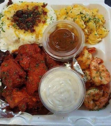 The soul food restaurant serves an assortment of Southern entrees and sides. (Courtesy Trucker's Cafe)