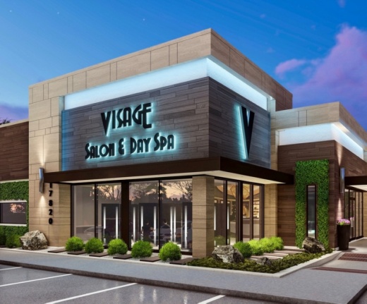 Construction is underway on a new location of Visage Salon & Day Spa on West Road in Cy-Fair. (Courtesy Facebook)