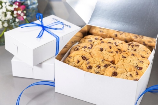 Tiff's hot chocolate chip cookies were the first product Tiffany and Leon Chen sold when they started their business as undergraduates at the University of Texas at Austin. (Courtesy Tiff's Treats)