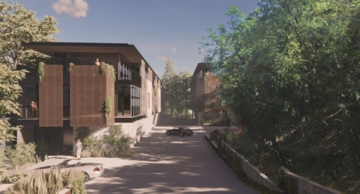 West Lake Hills City Council approved variance requests for proposed condos at Westlake Drive. (Rendering courtesy city of West Lake Hills)