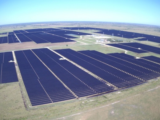 Solar power companies are coming out to Brazoria County to build solar farms, including Cypress Creek’s Wagyu farm. (Courtesy Cypress Creek)