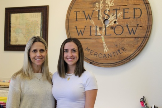 Twisted Willow Mercantile is owned by mother and daughter Debbie and Caeli Condit. (Adriana Rezal/Community Impact Newspaper)