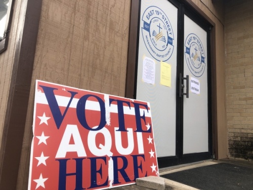 Polling locations across Travis County were open Dec. 15 for local runoff elections, including two elections in Austin ISD. (Jack Flagler/Community Impact Newspaper)