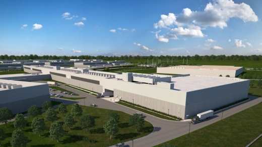 A Facebook data center in Fort Worth is undergoing a 170,000-square-foot expansion. (Courtesy Facebook)