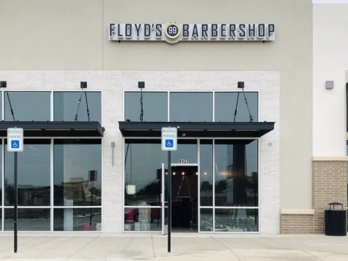 Floyd's 99 Barbershop locations offer a range of hair services. (Ian Pribanic/Community Impact Newspaper)