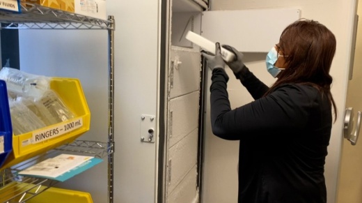St. David’s HealthCare facilities received the first few shipments of its initial supply of the COVID-19 vaccine on Dec. 17. (Courtesy St. David’s HealthCare)