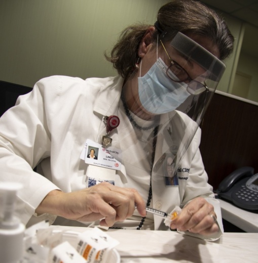 Medical City Healthcare received and began distributing 6,825 COVID-19 vaccines Dec. 17, with thousands more on the way in the coming days, according to a Dec. 17 release. (Courtesy Medical City Healthcare)