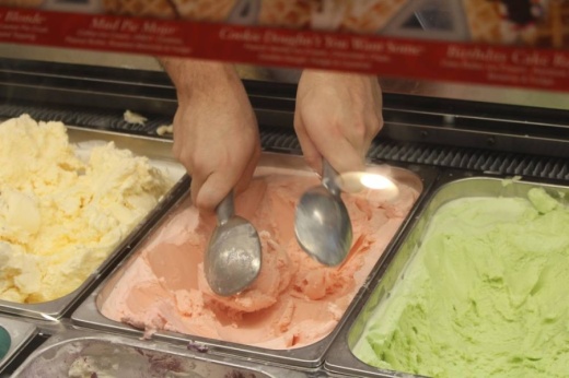 Cold Stone Creamery opened in Southlake in October and offers a variety of ice cream flavors. (Tom Blodgett/Community Impact Newspaper)