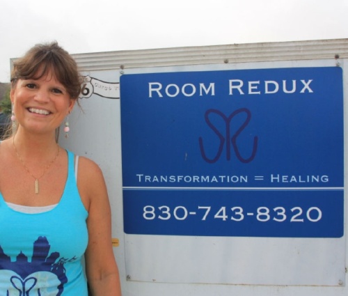 Room Redux CEO Susie Vybiral founded the nonprofit in 2018. (Lauren Canterberry/Community Impact Newspaper)