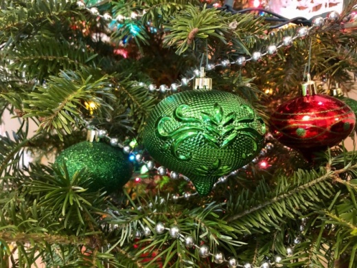 Before taking a tree to the landfill, residents are asked to remove all lights and ornaments. (Sally Grace Holtgrieve/Community Impact Newspaper)