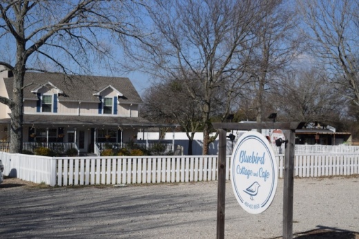 Bluebird Cottage and Café has made repairs and rolled out new food offerings. (Matt Payne/Community Impact Newspaper)