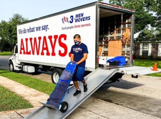 3 Men Movers opened its fifth Texas office in December on Warren Parkway in Frisco. (Courtesy Chelsea Anderson, 3 Men Movers)